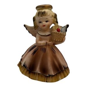 Vintage Inarco November Harvest Angel E-1187 4.25in